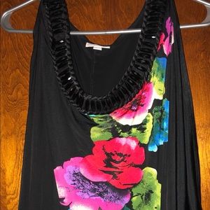 Floral print shirt